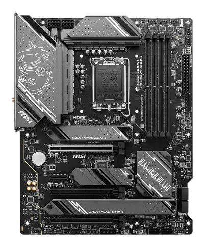 MSI Z790 GAMING PLUS WIFI , LGA 1700, INTEL Z790, 4xDDR5, DDR4 up to 7200+(OC)MHz, 3.0 x16 slot, 4x M.2 slots, 1x USB 3.2 Gen 2 (Type-C), 4x USB 3.2 Gen 1, 1x HDMI, ATX, 3y "Z790_GAMING_PLUS_WIFI"