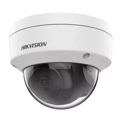Camera de supraveghere IP Dome 4MP Hikvision DS-2CD1141G0-I(2.8MM), lentila fixa 2.8mm, iluminare: Color: 0.01 Lux @ (F2.0, AGC ON), B/W: 0 Lux with IR: 30m, interfata: 1 RJ45 10 M/100 M self-adaptive Ethernet port, alarma la evenimente: Motion detection,