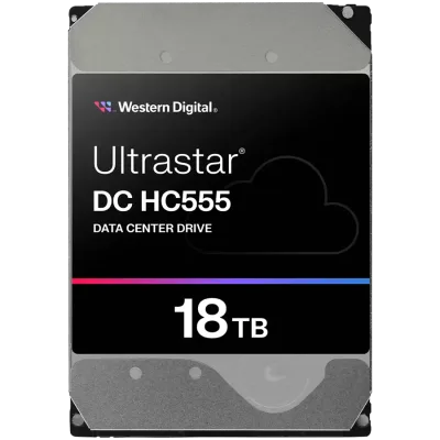 HDD Server WD Ultrastar DC HC555 18TB 512e SE, 3.5"", 512MB, 7200 RPM, SATA, SKU: 0B48723 "WUH722018CLE6L4"