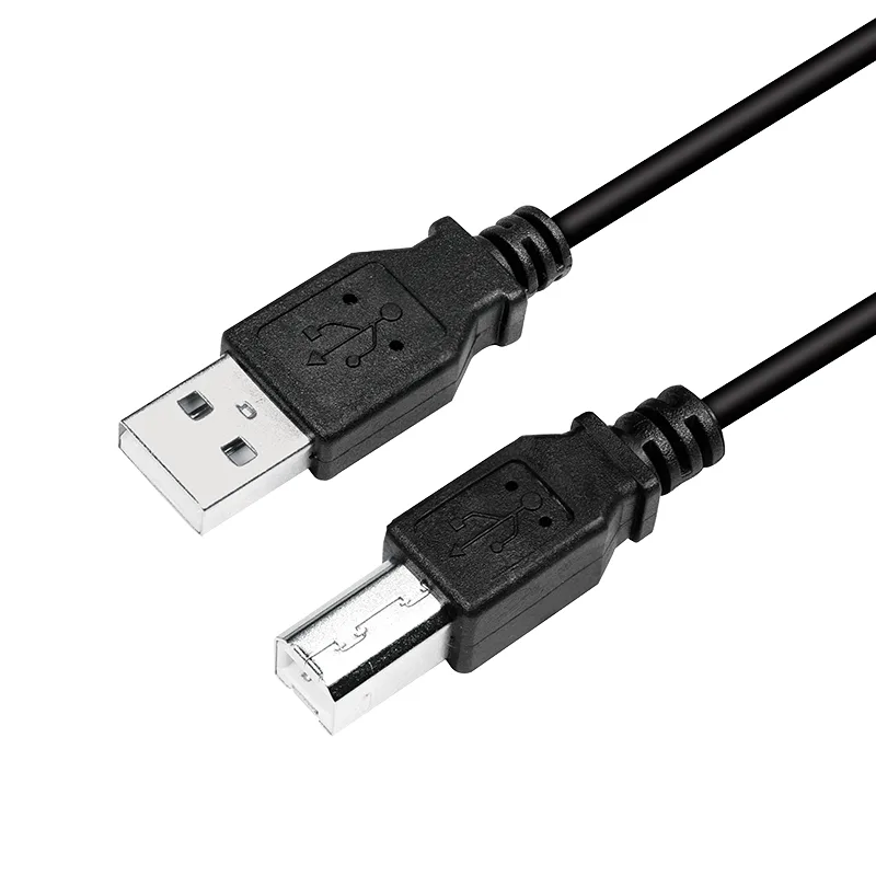 CABLU USB LOGILINK pt. imprimanta, USB 2.0 (T) la USB 2.0 Type-B (T), 3m, black, "CU0008B" (timbru verde 0.18 lei)