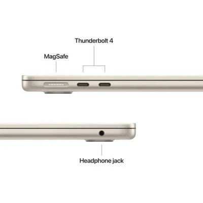 MacBook Air 13.6" Retina/Apple M5 (CPU 10-core, GPU 8-core, NeuralEngine16-core)/16GB/512GB - Starlight - INT KB (No Adapter) - 2026