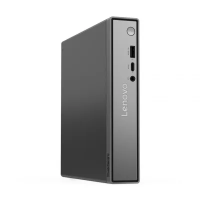 Desktop Business Lenovo ThinkCentre neo 50q Gen 5 cu procesor Intel Core i7 240H pana la 5.2 GHz, 16 GB DDR5, 512GB, Intel Integrated Graphics, Fara OS, Black, 3 ani Garantie