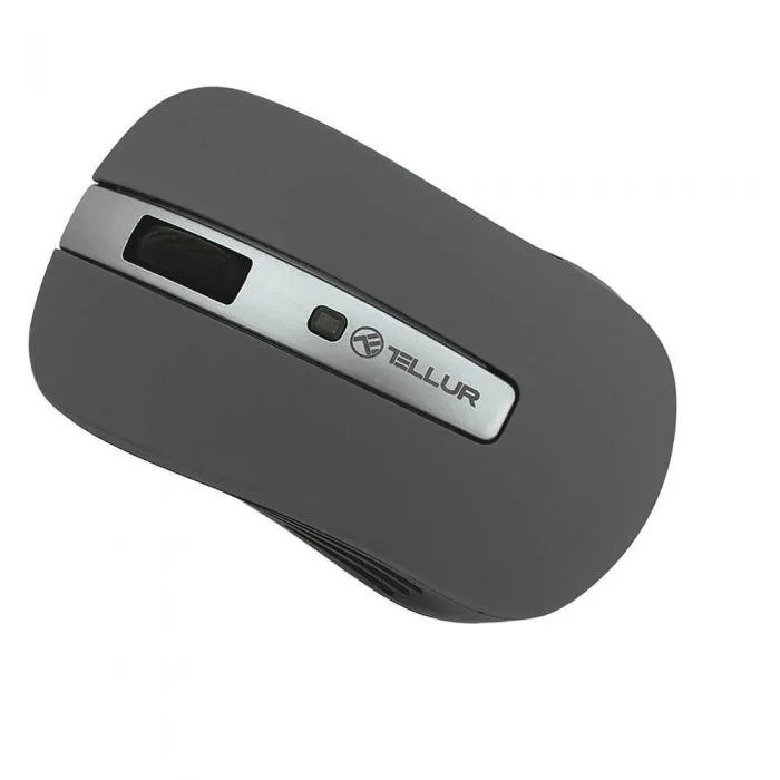 Mouse Wireless Tellur Basic, 1600 dpi, Gri