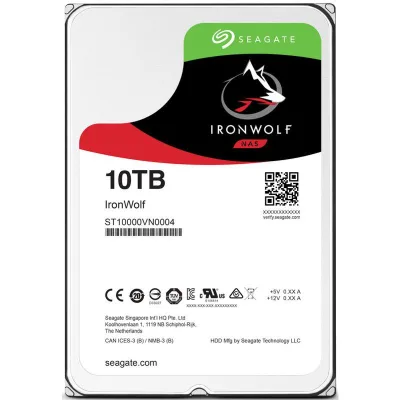 HDD NAS Seagate IronWolf, 10TB, 7200 RPM, 256MB, SATA III