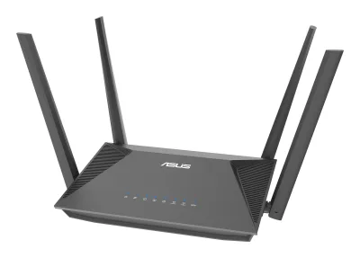 Router Asus RT-AX52 Pro, AX3000,Dual Band wiFi6Dual Core 1.3Hz CPU, 128 MB Flash and 256 MB RAM "RT-AX52 PRO" (timbru verde 0.8 lei)