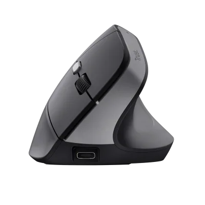 Mouse Wireless Trust Bayo II, 2400 dpi, Negru