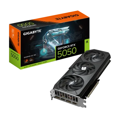 Placa video Gigabyte GeForce RTX 5050 GAMING OC, 8GB GDDR6, PCI Express 5.0, 128-bit