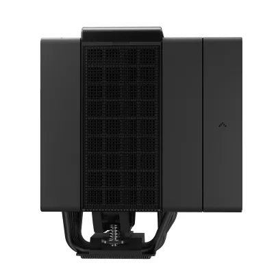 COOLER DeepCool "ASSASSIN IV VC VISION" skt. Intel si AMD, racire cu aer, vent. 1 x 140mm + 1 x 120mm, 500 - 1800 rpm, 7 heatpipes, inaltime 172mm, afisaj digital,"R-ASN4-BKNVMD-G"  (timbru verde 0.8 lei)