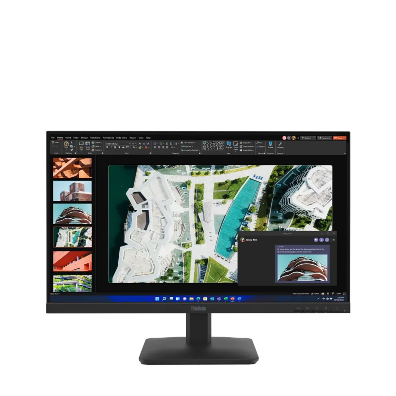 Monitor Consumer Lenovo ThinkVision S27-4e, 27", 1920 x 1080 pixeli, Black, 3 ani Garantie