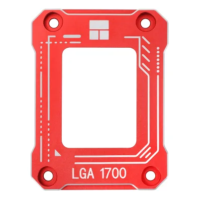 Contact frame Thermalright, compatibil LGA 1700 aliaj aluminiu, 54x70x6mm, rosu, "LGA 17XX-BCF-RED"