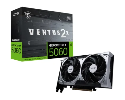 Placa video nVidia GeForce RTX 5060 VENTUS 2X OC 8GB, GDDR7, 128 bit "V537-002R"