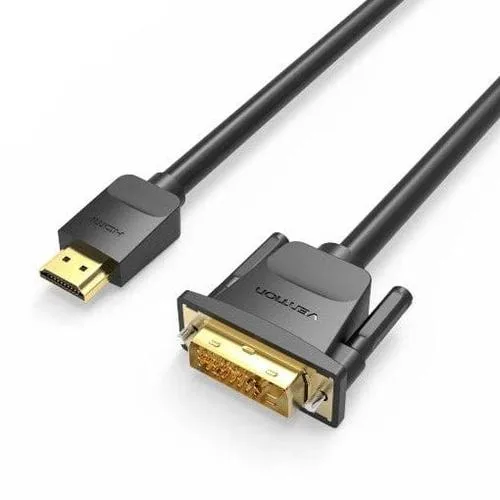 Cablu video Vention HDMI to DVI Cable 1.5M Black , "ABFBG" - 6922794732810