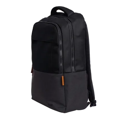 Rucsac laptop Trust Lisboa, Negru, 2 ani Garantie