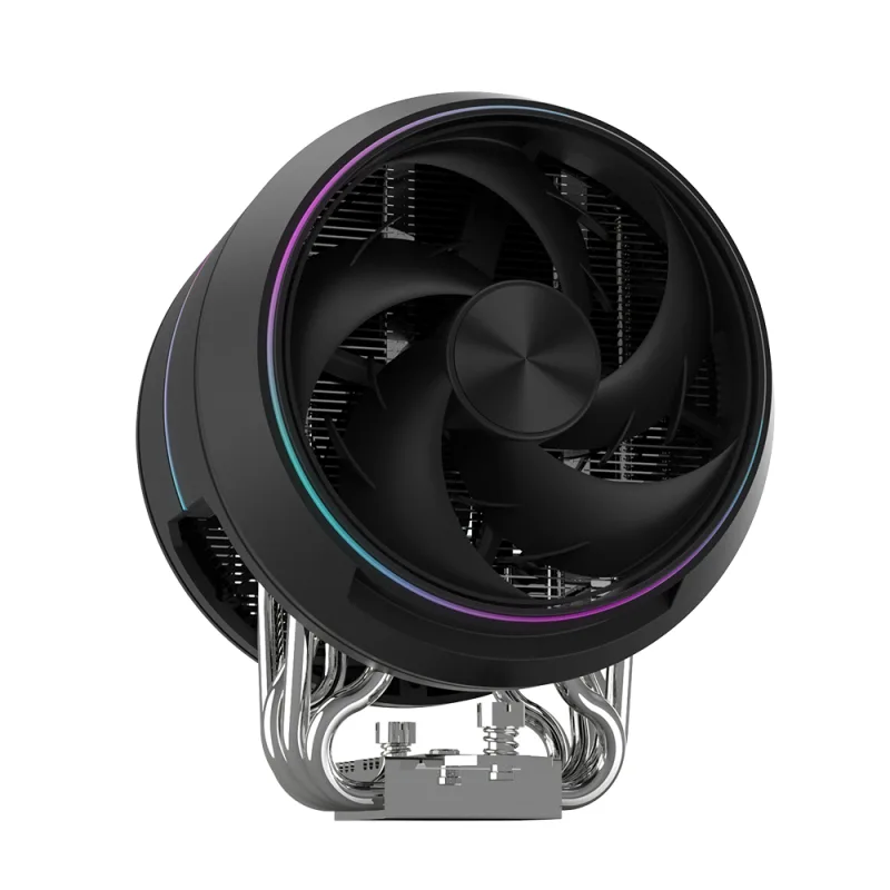 COOLER Zalman "ZET5" skt. Intel si AMD, racire cu aer, vent. 120mm, 600 - 2000 RPM, 5 heatpipes, inaltime 158mm, ,"ZET5 BLACK"  (timbru verde 0.8 lei)