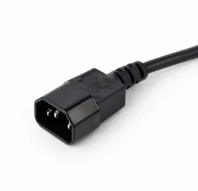 PRELUNGITOR GEMBIRD, Schuko x 3, conectare prin IEC C14 (T), cablu 0.6 m, 10 A, protectie copii, negru, "EG-PSU3-01" (timbru verde 0.18 lei)