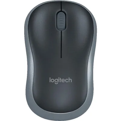 Mouse Wireless Logitech M185, 1000 dpi, negru