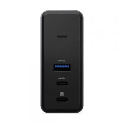 Lenovo X9 Charging GaN Dock Prin cablu USB 3.2 Gen 2 (3.1 Gen 2) Type-C Gri