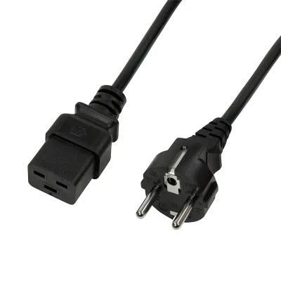 CABLU alimentare LOGILINK   1.8m, intrare Schuko, iesire C19, 16A, testat VDE, 3x1mm, black, "CP152" (timbru verde 0.08 lei)