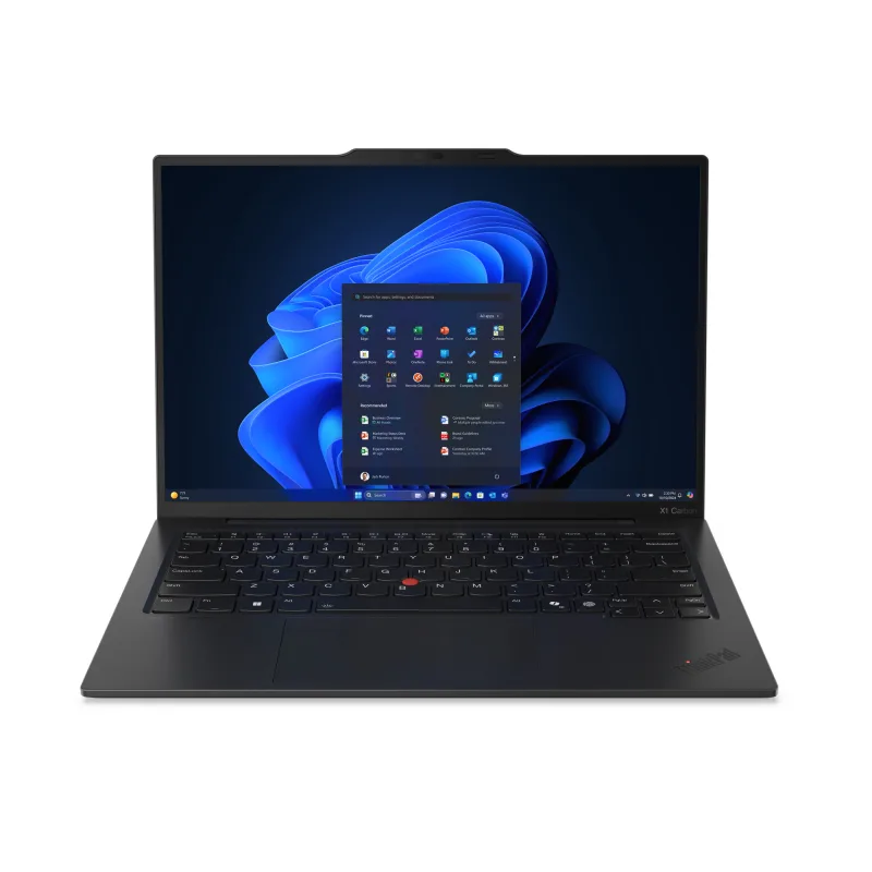 14 ThinkPad X1 Carbon Gen 13 Aura Edition, 2.8K OLED 120Hz VRR Touch, Procesor Intel® CoreTM Ultra 7 265U (12M Cache, up to 5.30 GHz), 64GB LPDDR5X, 1TB SSD, Intel Graphics, 5G, Win 11 Pro, Black, Paint "21NX0064RI" (timbru verde 3.5 lei)