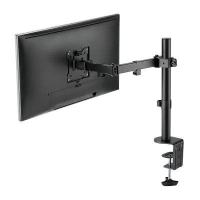SUPORT de birou LOGILINK, pt 1 TV/monitor plat, diag. max 32 inch, rotatie, inclinare, pivotare, max 8 kg, "BP0097"