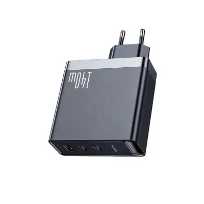 Incarcator Mcdodo GaN5 Pro, 2xType-C si 1xUSB-A, 140W, Negru