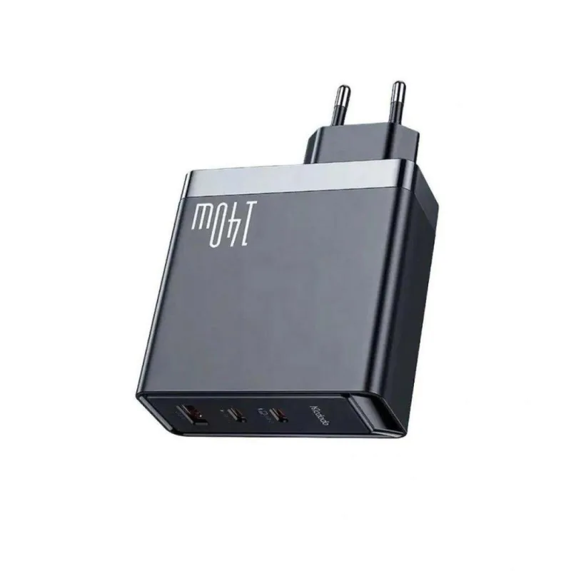 Incarcator Mcdodo GaN5 Pro, 2xType-C si 1xUSB-A, 140W, Negru