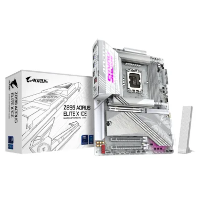 Placa de baza Gigabyte Z890 AORUS ELITE X ICE, Socket 1851, DDR5, ATX