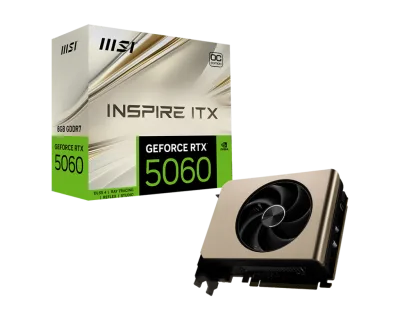 MSI GeForce RTX 5060 8G INSPIRE ITX OC "GeForce RTX 5060 8G INSPIRE ITX OC"