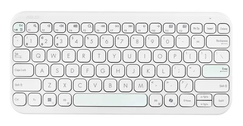 ASUS KW100 KEYBOARD WHITE "90XB0880-BKB4F0" (timbru verde 0.8 lei)