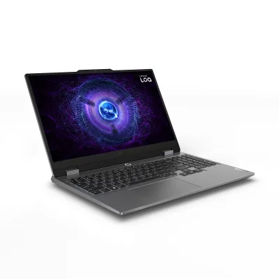 Gaming 15.6 LOQ 15IRX9, FHD IPS 144Hz, Procesor Intel® Core™ i7-13645HX (24M Cache, up to 4.90 GHz), 16GB DDR5, 512GB SSD, GeForce RTX 4050 6GB, No OS, Luna Grey "83DV01HCRM" (timbru verde 3.5 lei)