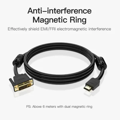 Cablu video Vention HDMI to DVI Cable 1.5M Black , "ABFBG" - 6922794732810