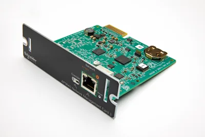 CARD management APC, interfata retea pt. UPS, 2 x USB, 1 x Gigabit, 2 x I/O porturi senzori mediu, "AP9640"