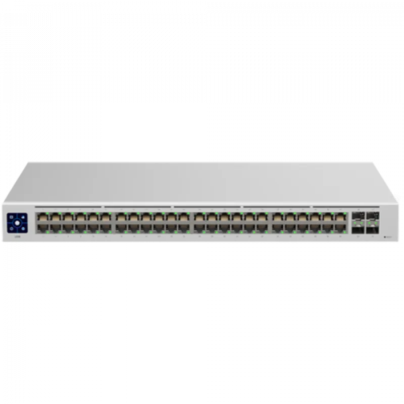 SWITCH. Ubiquiti UniFi Switch 48 is a fully managed Layer 2 switch with (48) Gigabit Ethernet ports and (4) 1G SFP ports for fiber connectivity "USW-48" (timbru verde 2 lei)