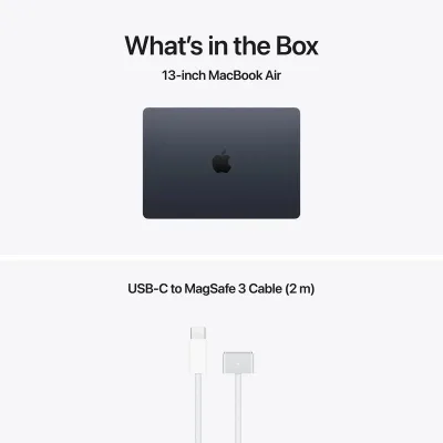 MacBook Air 13.6" Retina/Apple M5 (CPU 10-core, GPU 10-core, NeuralEngine16-core)/16GB/512GB - Midnight - US English KB (No Adapter)  - 2026 (CTO from MDHE4RO/A)