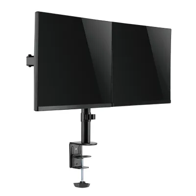 SUPORT de birou LOGILINK, pt 2 TV/monitor plat, diag. max 32 inch, rotatie, inclinare, pivotare, max 8 kg, "BP0098"