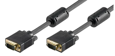 CABLU video GEMBIRD, VGA (T) la VGA (T), 3m, premium, dublu ecranat, negru, "CC-PPVGA-10-B" (timbru verde 0.8 lei)