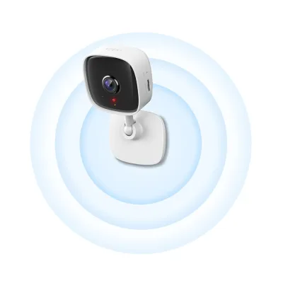 CAMERA IP TP-LINK, cube, pt. interior, dist. IR 10 m, tip lentila fixa 3.3 mm, 3 Mpx, wi-fi, microfon, carcasa plastic, slot SD card, "Tapo C110" (timbru verde 0.8 lei)