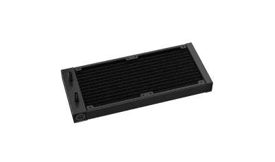Cooler Deepcool "LS520 SE", compatibil skt. Intel si AMD, racire cu lichid, ventilator 120 mm x 2, 2250 rpm,  iluminat  RGB, "R-LS520-BKAMMM-G-1" (timbru verde 2.00 lei)