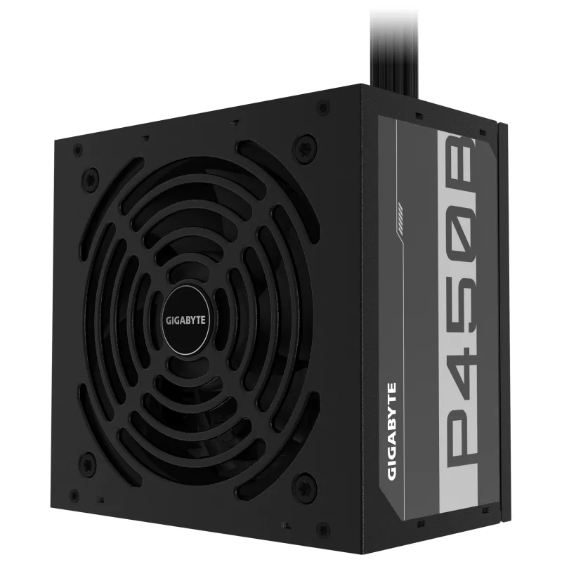 SURSA GIGABYTE , 450 W, ATX 12V V2.31, fan 120 mm x 1, 80 Plus Bronze, "GP-P450B" (timbru verde 2 lei)