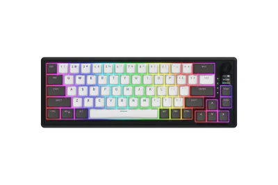 Tastatura Mecanica Gaming HATOR Skyfall Pro Wireless 65, RGB, Wireless, Negru