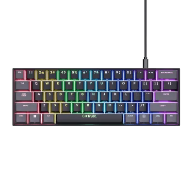 Tastatura Mecanica Gaming Trust GXT 867 Acira, USB, negru