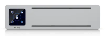 Ubiquiti AI-KEY Edge AI appliance that enhances any UniFi Protect deployment with proactive, AI-driven threat detection and alerting, capable of analyzing up to 1,800 smart detection events per hour "AI-KEY" (timbru verde 2 lei)