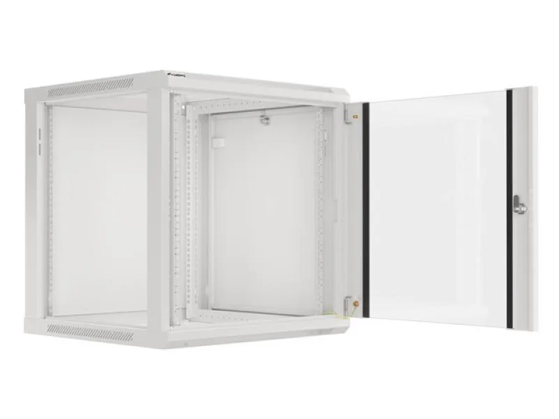Dulap rack 19" perete 12U / 600x600 (flat pack) V2 gri