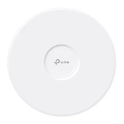 ACCESS POINT TP-LINK wireless Wi-Fi 7 Tri-Band BE19000 Mbps, cu 2× Port 10G, 12 antene interne, 802.3bt PoE++, WiFi 7, montare pe tavan/perete (fara adaptor DC in pachet) "EAP783" (timbru verde 0.8 lei)