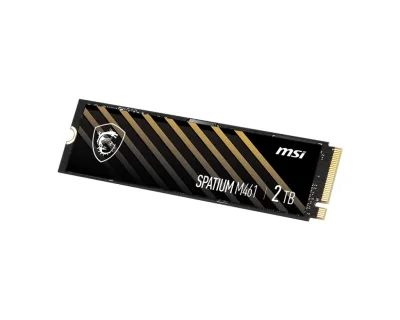 MSI SPATIUM M461 2TB SSD PCIe 4.0 NVMe M.2 "SPATIUM M461 PCIE 4.0 NVME M.2 2TB"