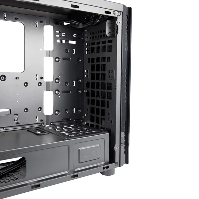 CARCASA CHIEFTEC, Middle Tower, ATX, "HAWK", fara sursa, USB 3.0 x 2, USB 2.0 x 1, Jack 3.5mm x 2, mesh , "AL-02B-OP"