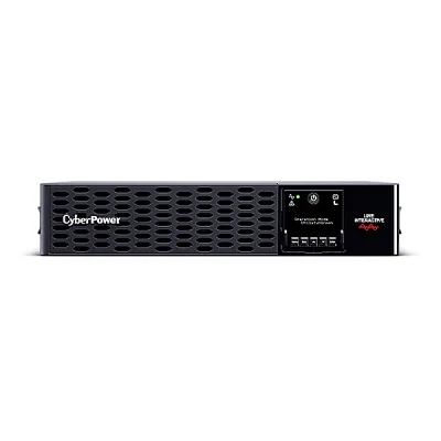 UPS CYBER POWER Line Int. cu Sinusoida Pura,1500VA/ 1500W,AVR,10xIEC,LCD,4x 12V/9Ah,Backup 2.3-7min,incarc.6h,USB,2xRS232,RJ45,GreenP,seria PR,rack 2U,"PR1500ERT2U" (timbru verde 40 lei)