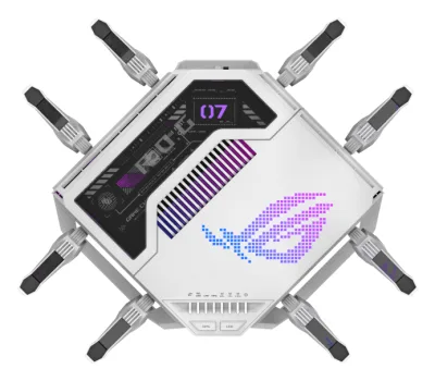 ASUS ROG Rapture GT-BE19000AI Tri-band WiFi 7 Router "GT-BE19000AI" (timbru verde 0.8 lei)