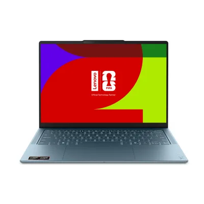 14 Yoga Slim 7 14AGP11, WUXGA OLED, Procesor AMD RyzenTM AI 7 445, 16GB LPDDR5X, 1TB SSD, AMD Radeon 840M, Win 11 Home, Tidal Teal, 3Yr Onsite Premium Care "83QS002MRM" (timbru verde 3.5 lei)
