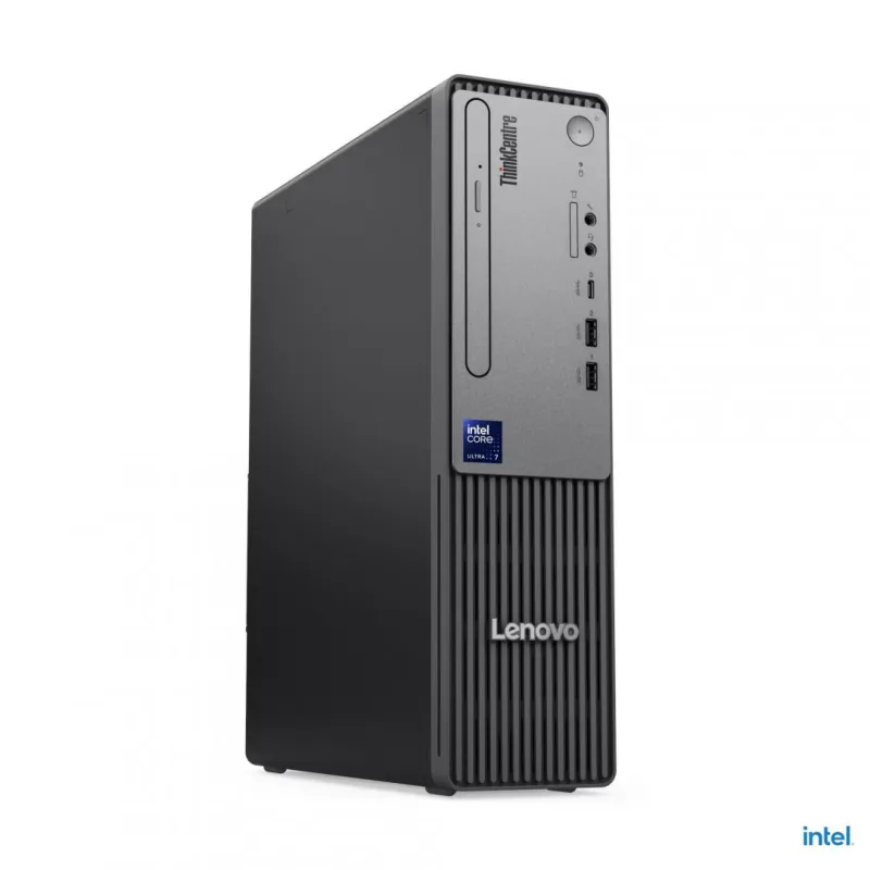 Desktop Business Lenovo ThinkCentre neo 50s Gen 6 cu procesor Intel Core Ultra 5 225 pana la 4.9 GHz, 8 GB DDR5, 512GB SSD, Intel Integrated Graphics, Fara OS, Black, 3 ani Garantie